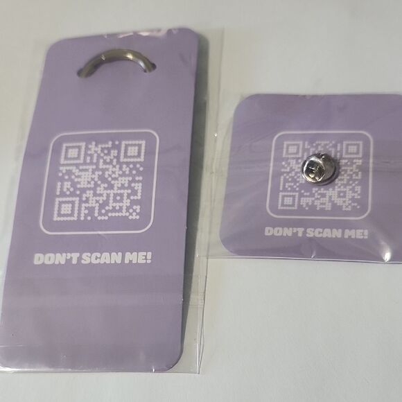 All About Vibe Keychain and Pin Set - Picture 3 of 3